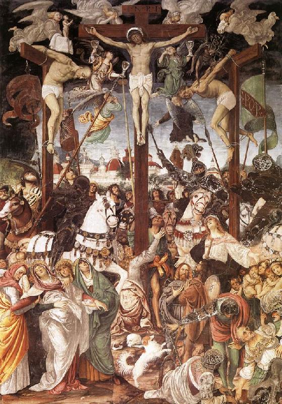 FERRARI, Gaudenzio Crucifixion fgjw Sweden oil painting art